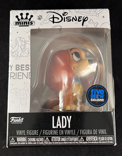 Funko minis disney lady - disney,